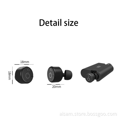 X2T True Wireless Earbuds Dual V4.2 Bluetooth Headphones